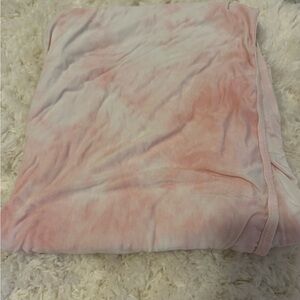 Lou Lou & Company Pink and White Kids Blanket